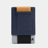 Navy With Leather Tab